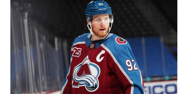 Gabriel Landeskog missede på grund af en skade